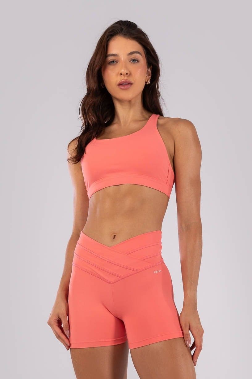 Top com Alças Triplas Cruzadas nas Costas (Aquarela) | Ref: K4517-A