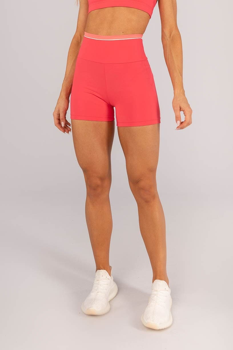 Short com Vivo na Vira (Rosa Pink / Aquarela / Off-White) | Ref: K4584-B