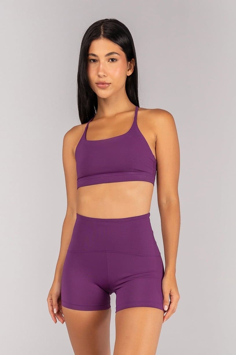 Top com Tiras Trabalhadas nas Costas (Ametista) | Ref: K4688-A