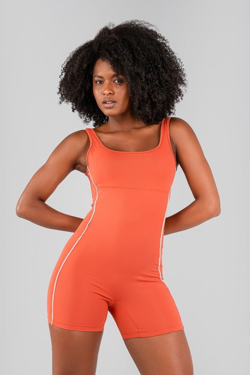 Macaquinho com Alças Largas e Vivos (Cobre) | Ref: K4736-A