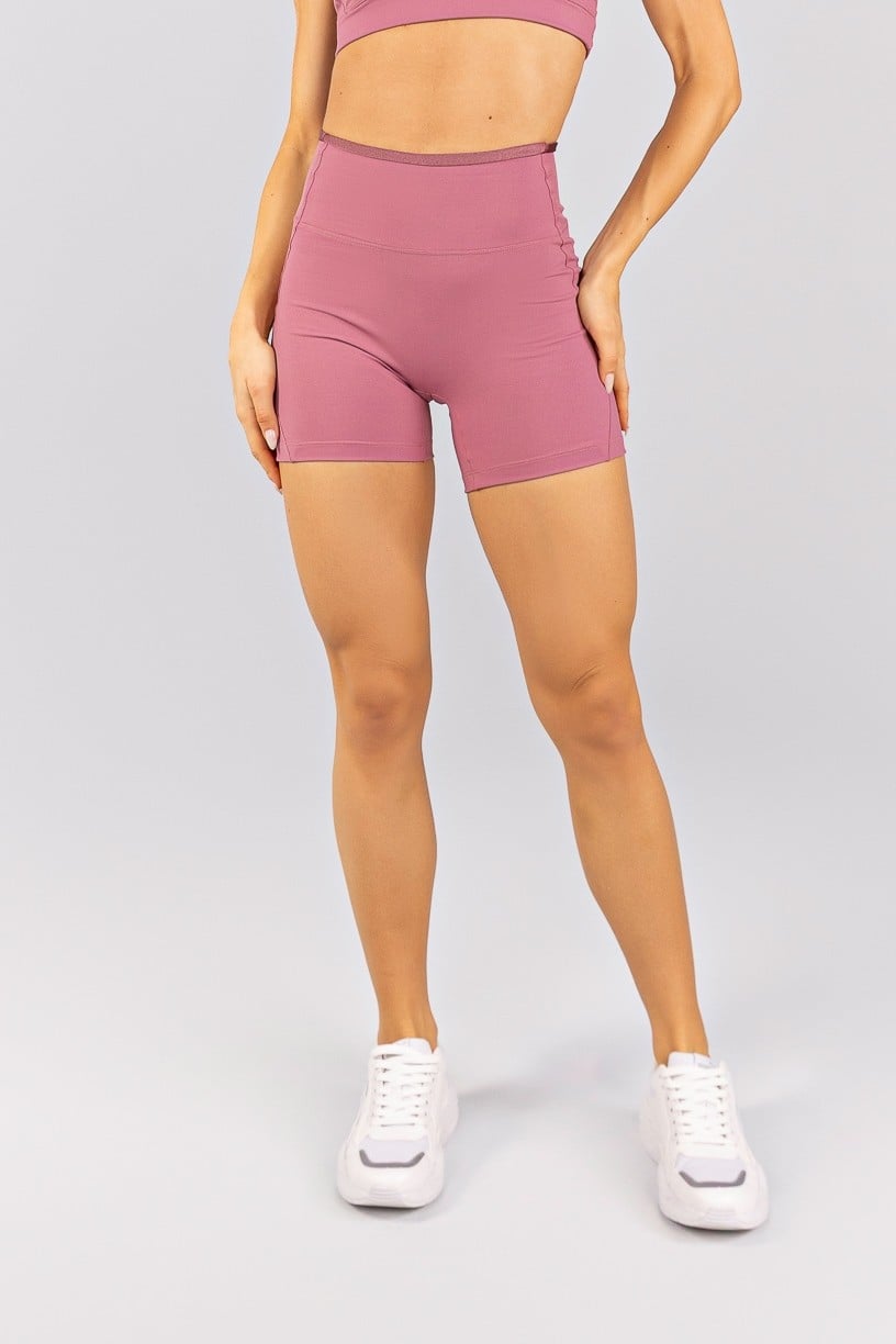 Short sem Gancho com Vira Platinada (Jazz / Rosa Vintage) | Ref: K4743-A