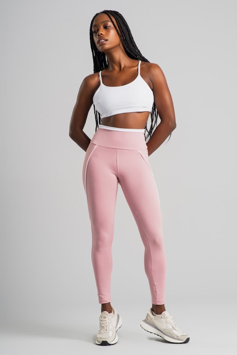 Top com Alças e Tiras nas Costas (Branco) | Ref: K4833-A