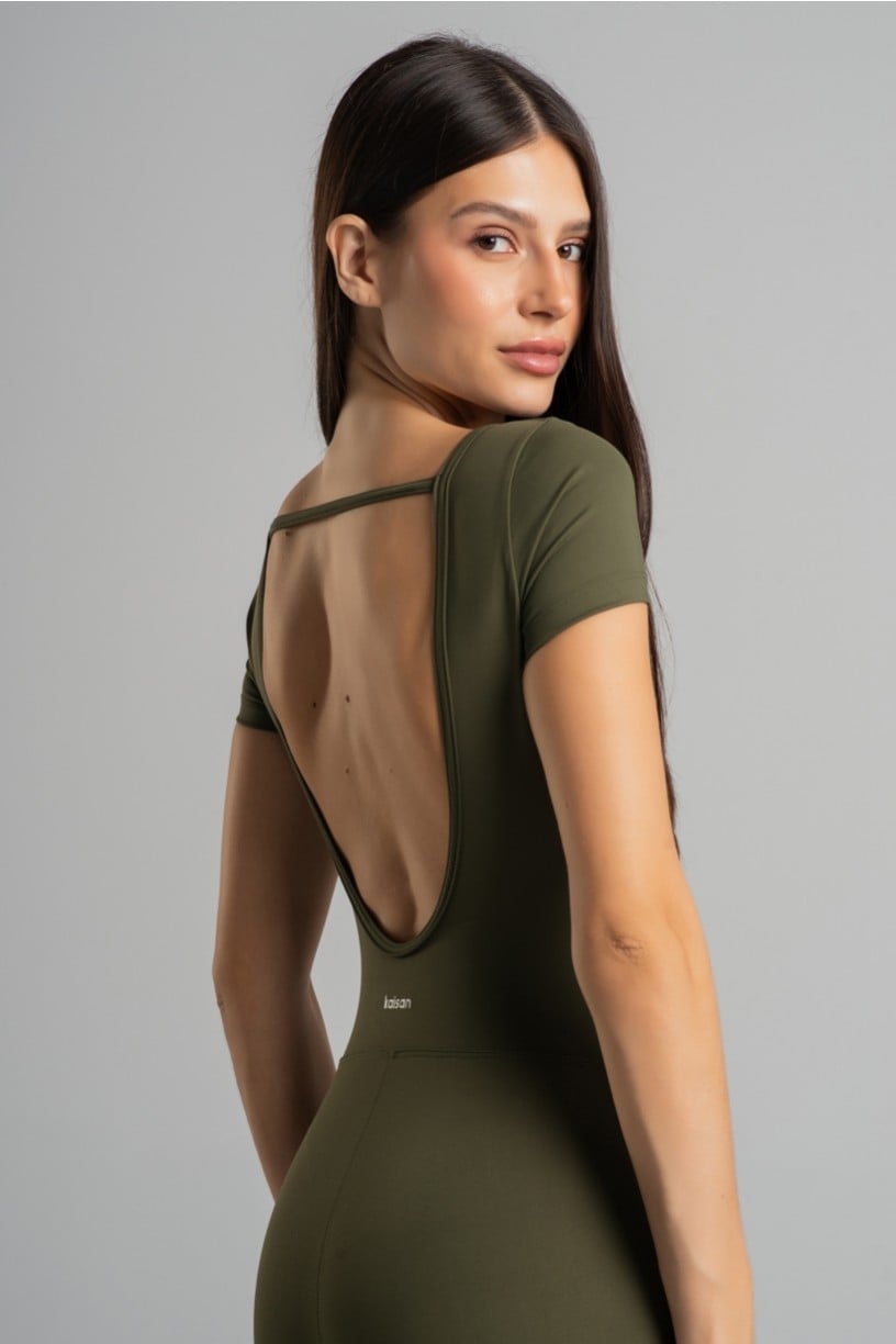 Macacão com Mangas Curtas (Militar) | Ref: K4323-C