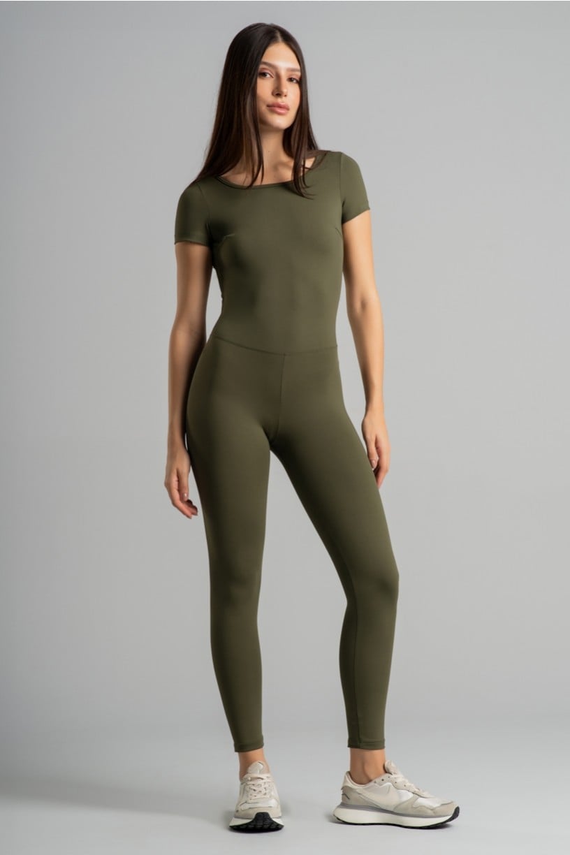 Macacão com Mangas Curtas (Militar) | Ref: K4323-C