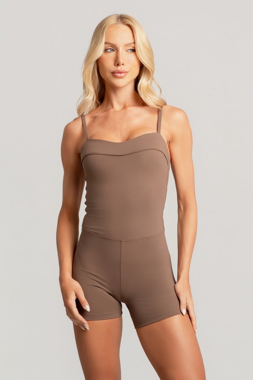 Macaquinho com Vivo no Recorte (Capuccino) | Ref: K4920-A