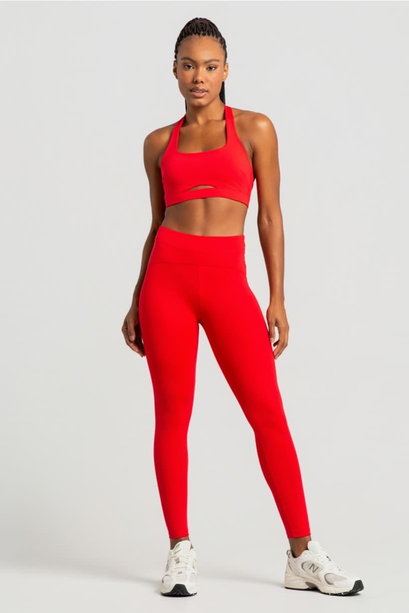 Calça Legging com Recortes no Cós (Apple) | Ref: K4957-B