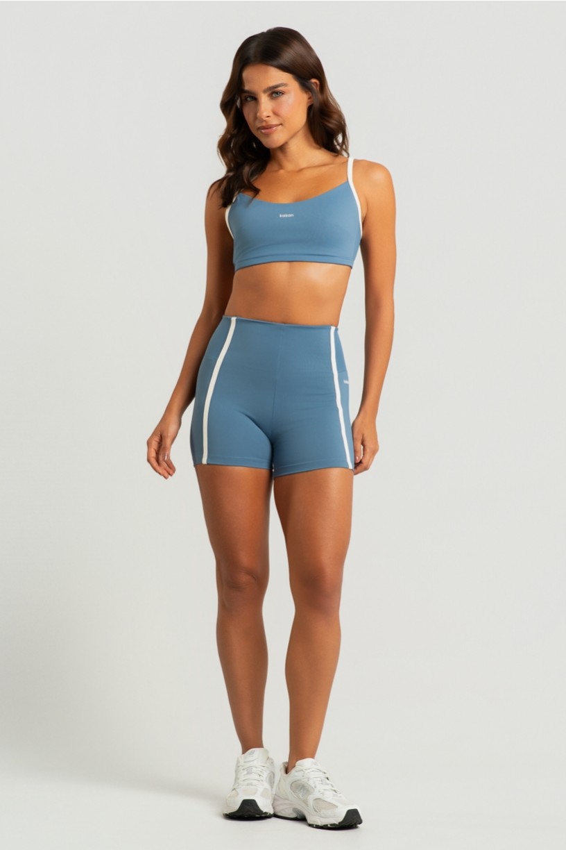 Short com Chapados (Bruma / Vanilla) | Ref: K4356-G