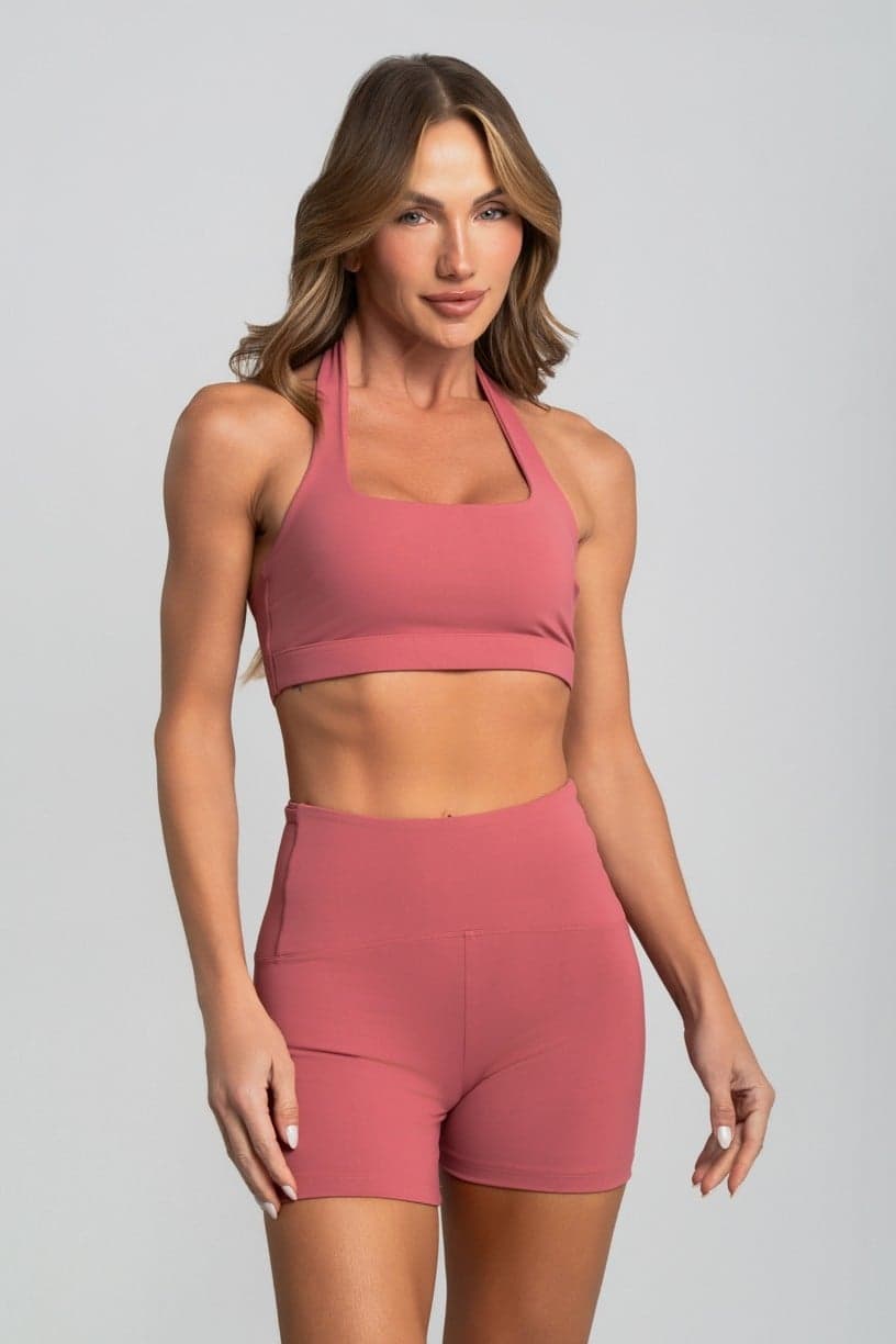 Short com Bolsos no Cós (Hibisco) | Ref: K4882-C