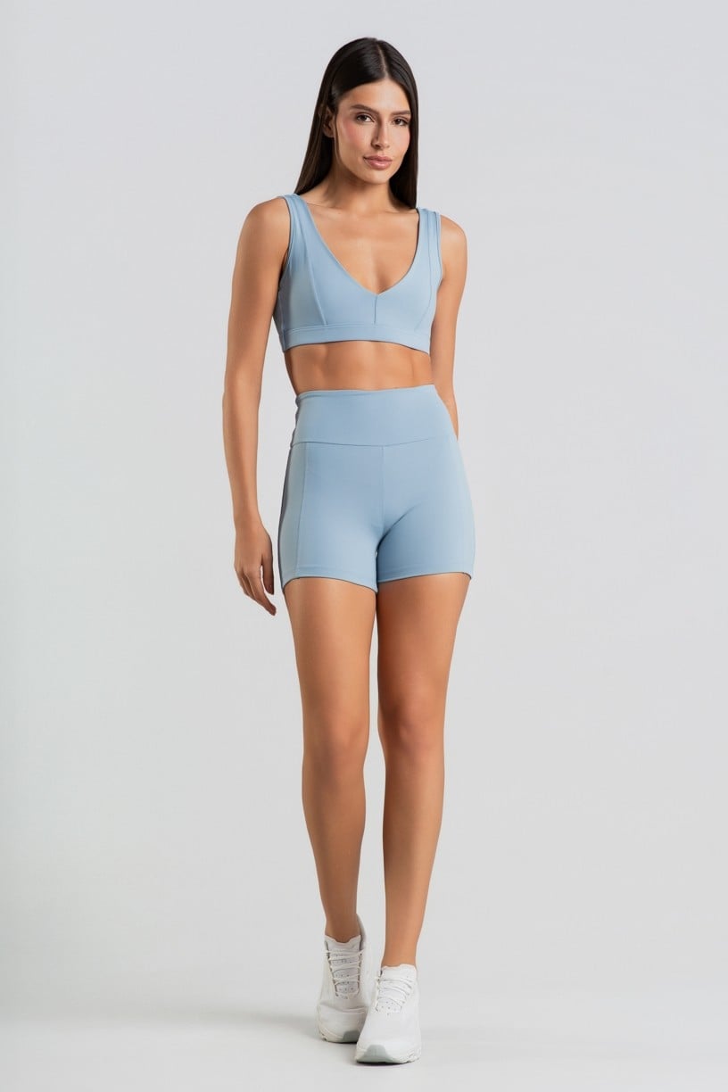 Short com Recorte e Bolso Amplo no Cós (Íris) | Ref: K5057-A