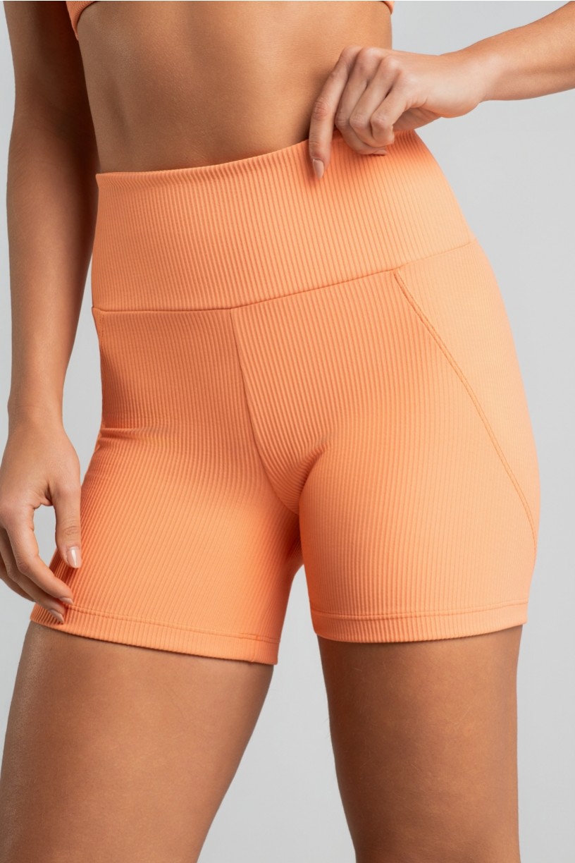 Short Canelado com Recortes (Poente) | Ref: K5117-B