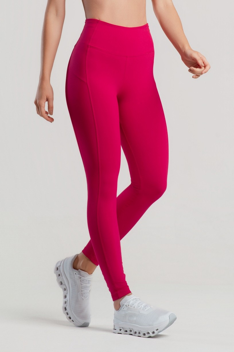 Calça Legging com Bolsos e Recortes (Amora) | Ref: K4751-E