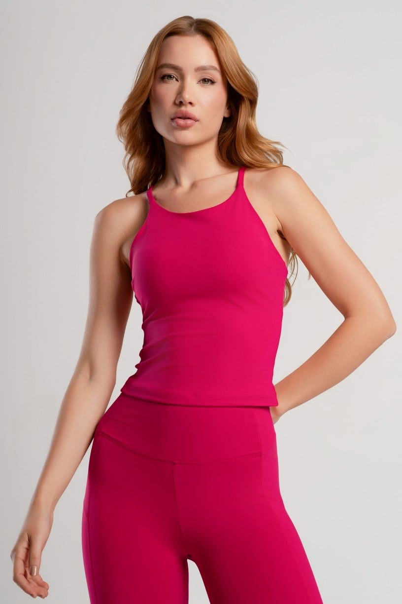 Top Alongado com Decote Alto (Amora) | Ref: K5067-B