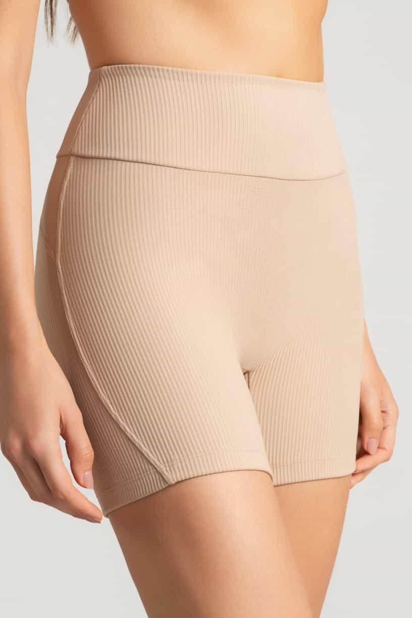 Short Canelado sem Gancho (Linho) | Ref: K5161-B