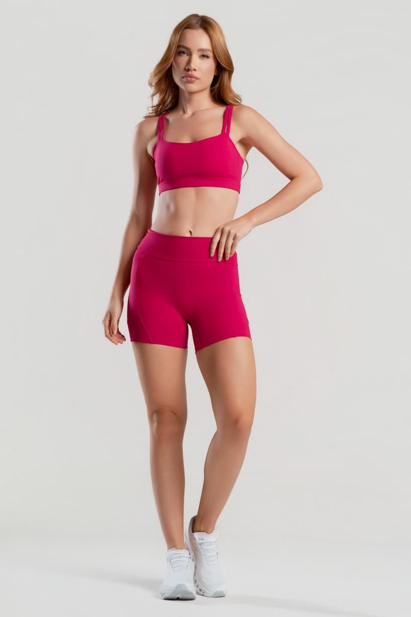 Short sem Gancho com Bolsos e Cós Estreito (Amora) | Ref: K5076-B