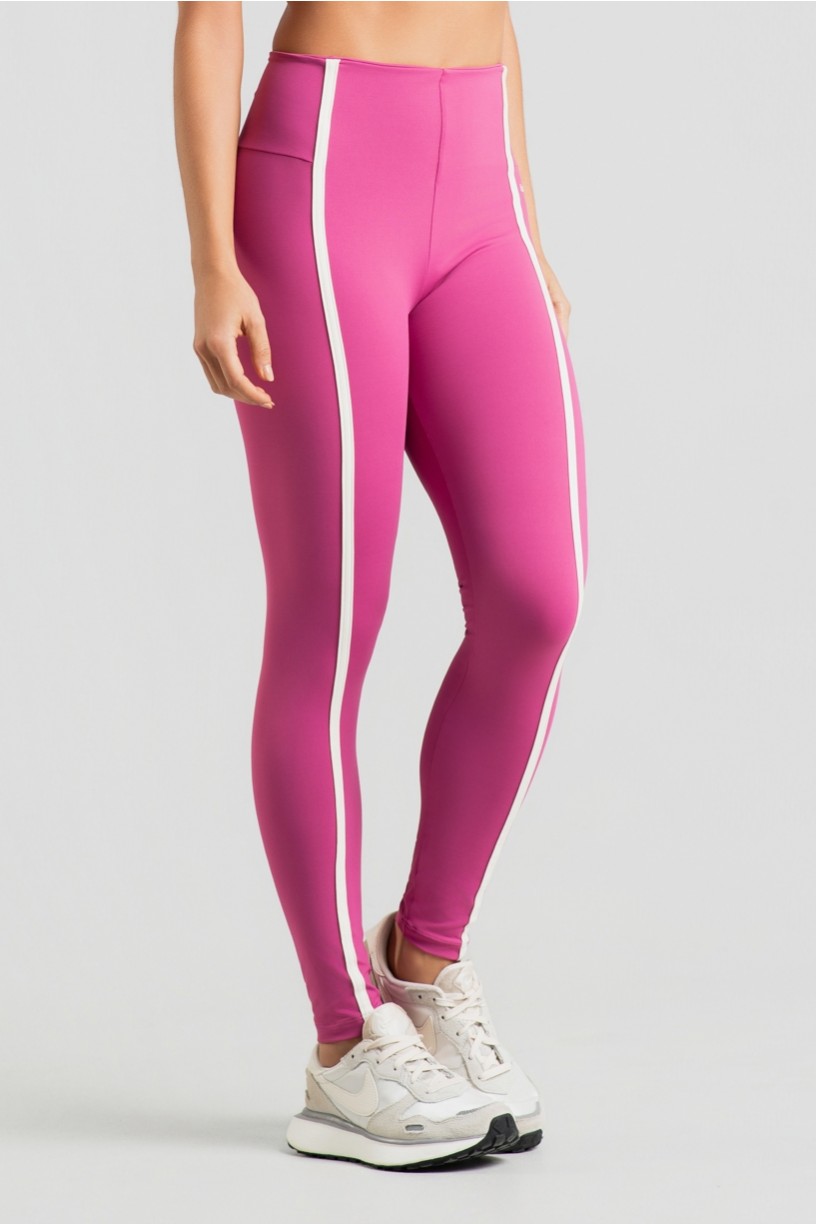 Calça Legging com Chapados (Sorbet / Vanilla) | Ref: K4355-H