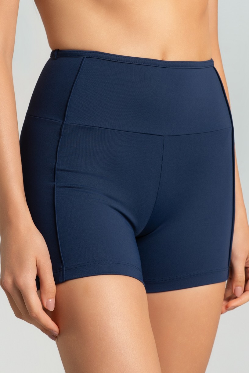 Short com Vivo e Viés na Cintura (Azul Marinho) | Ref: K4912-D