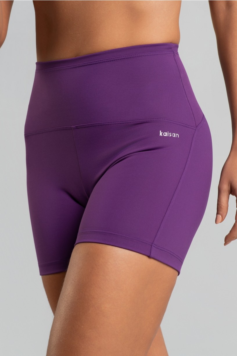 Short com Vira e Cós em V (Ametista) | Ref: K4291-F